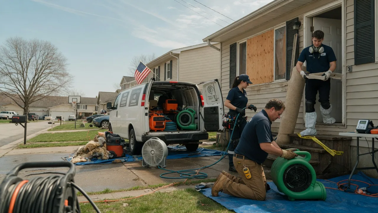 Water Damage Restoration in Villas, NJ near me